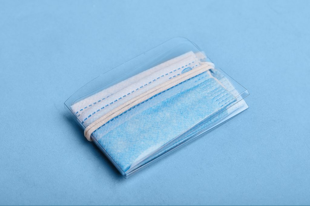 Embalagem para mascaras